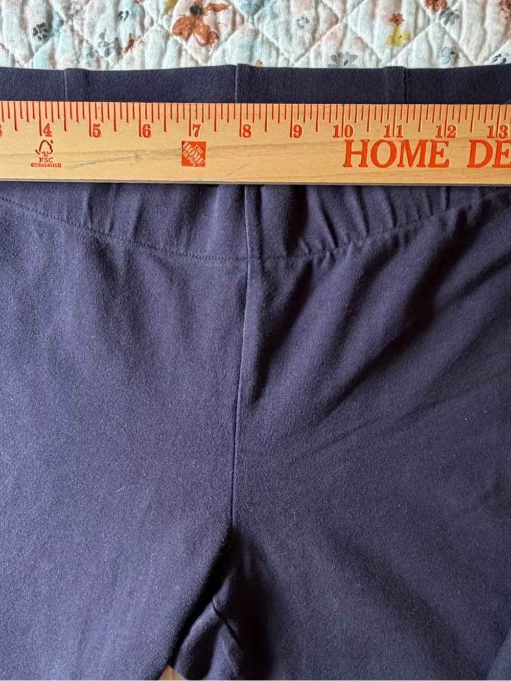 Lands' End Starfish Women's Straight-Leg Pants - Navy Blue Size M